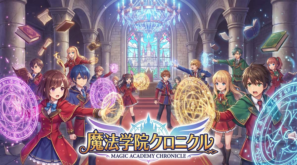 探花奇幻动漫-魔法学院