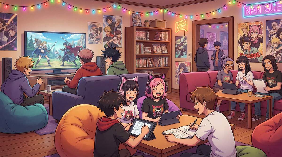 探花Cosplay与二次元展示